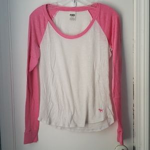 PINK  long sleeve top